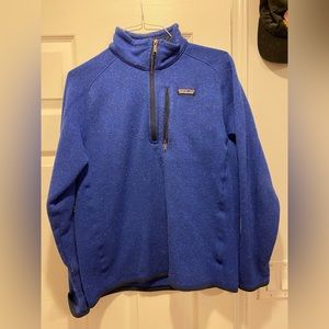 Blue Patagonia Men’s quarter zip